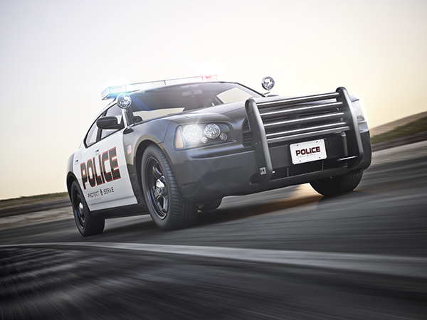 image of a police car