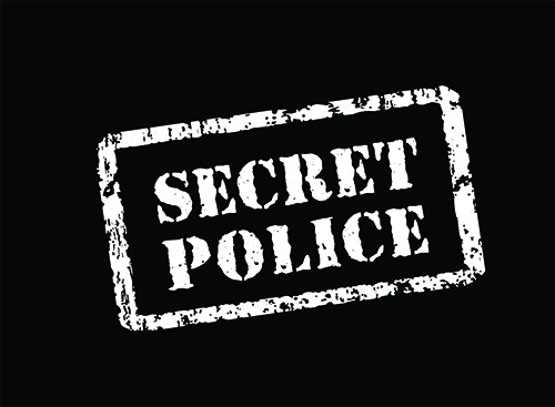 image saying "secret police"